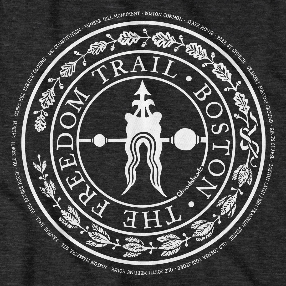Boston Freedom Trail Marker T-Shirt