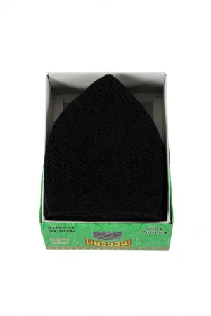 Boys Black Net Hat