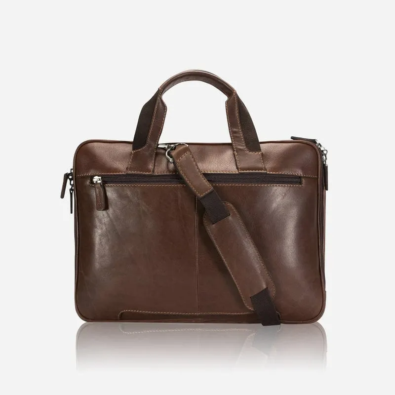 Brando Brosnan Slim 13" Laptop Bag, Brown