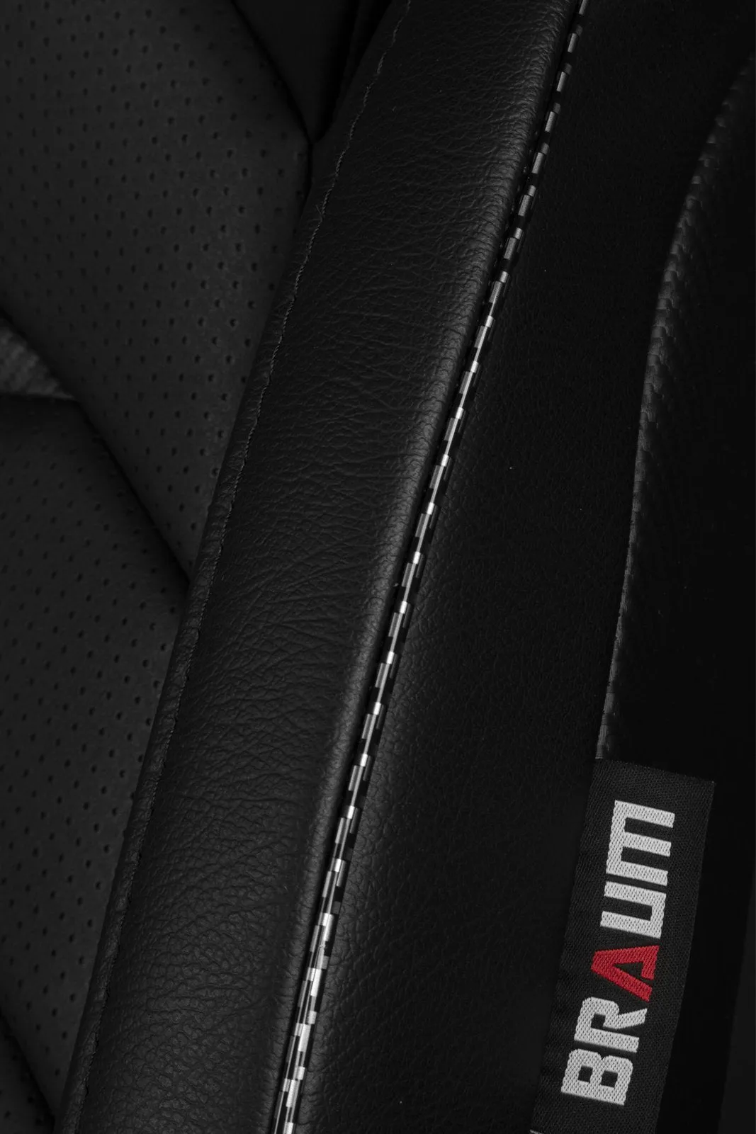 Braum Alpha-X Series Racing Seats - Black & Carbon Fiber (PAIR)