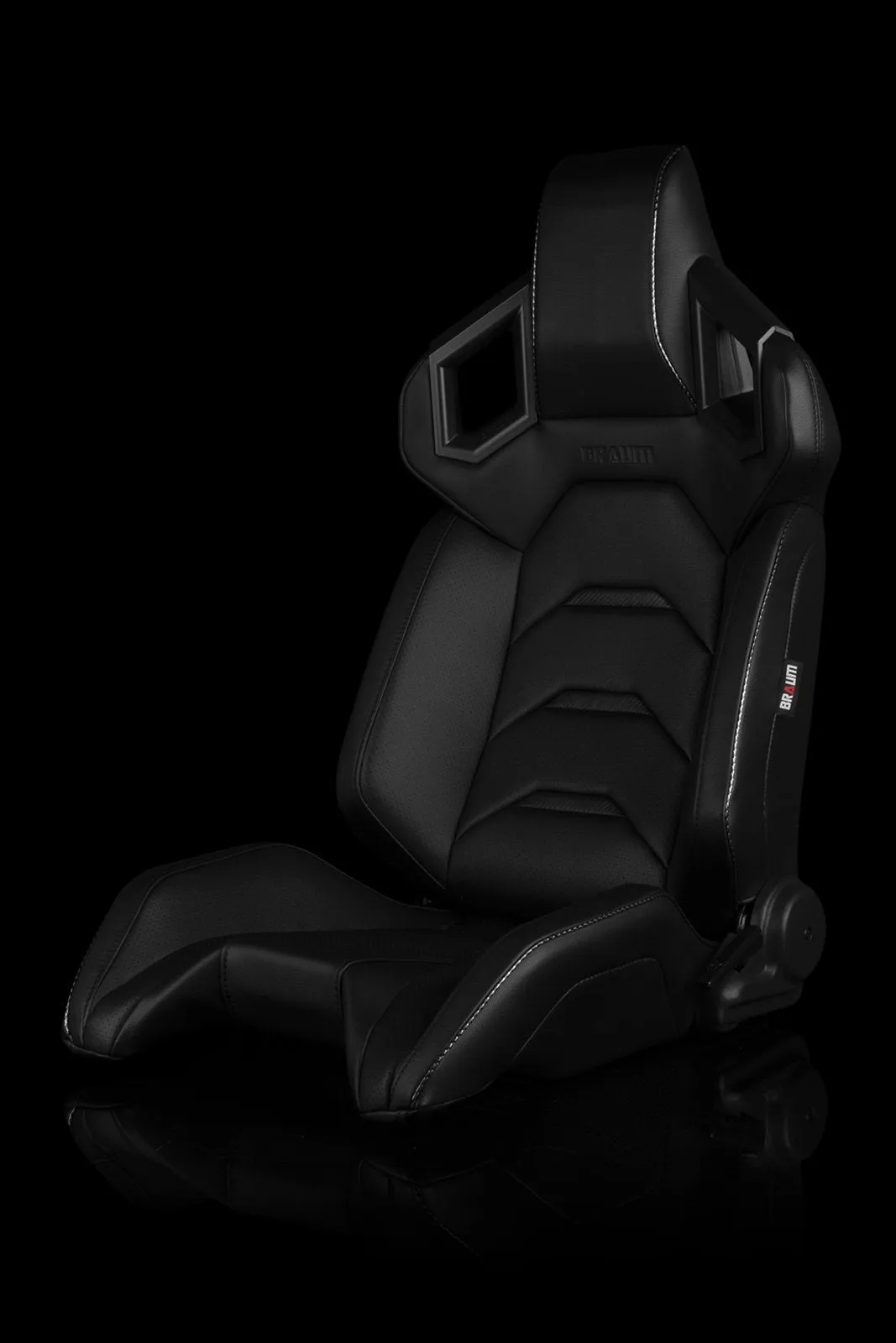 Braum Alpha-X Series Racing Seats - Black & Carbon Fiber (PAIR)