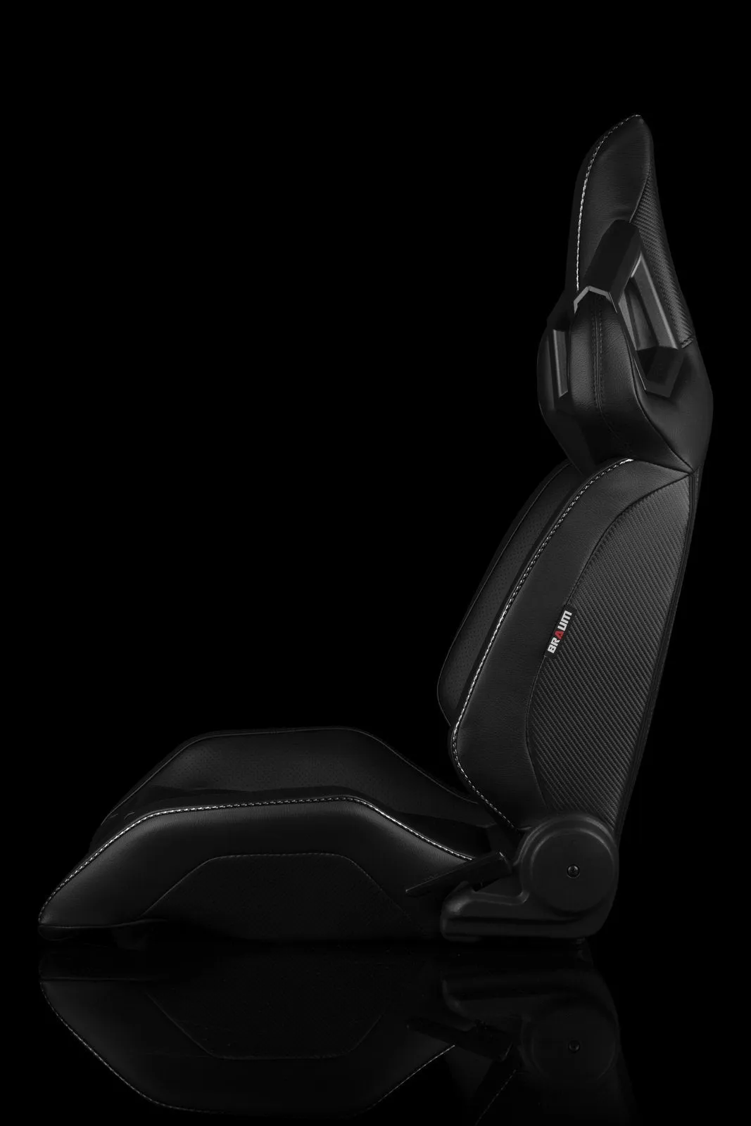 Braum Alpha-X Series Racing Seats - Black & Carbon Fiber (PAIR)