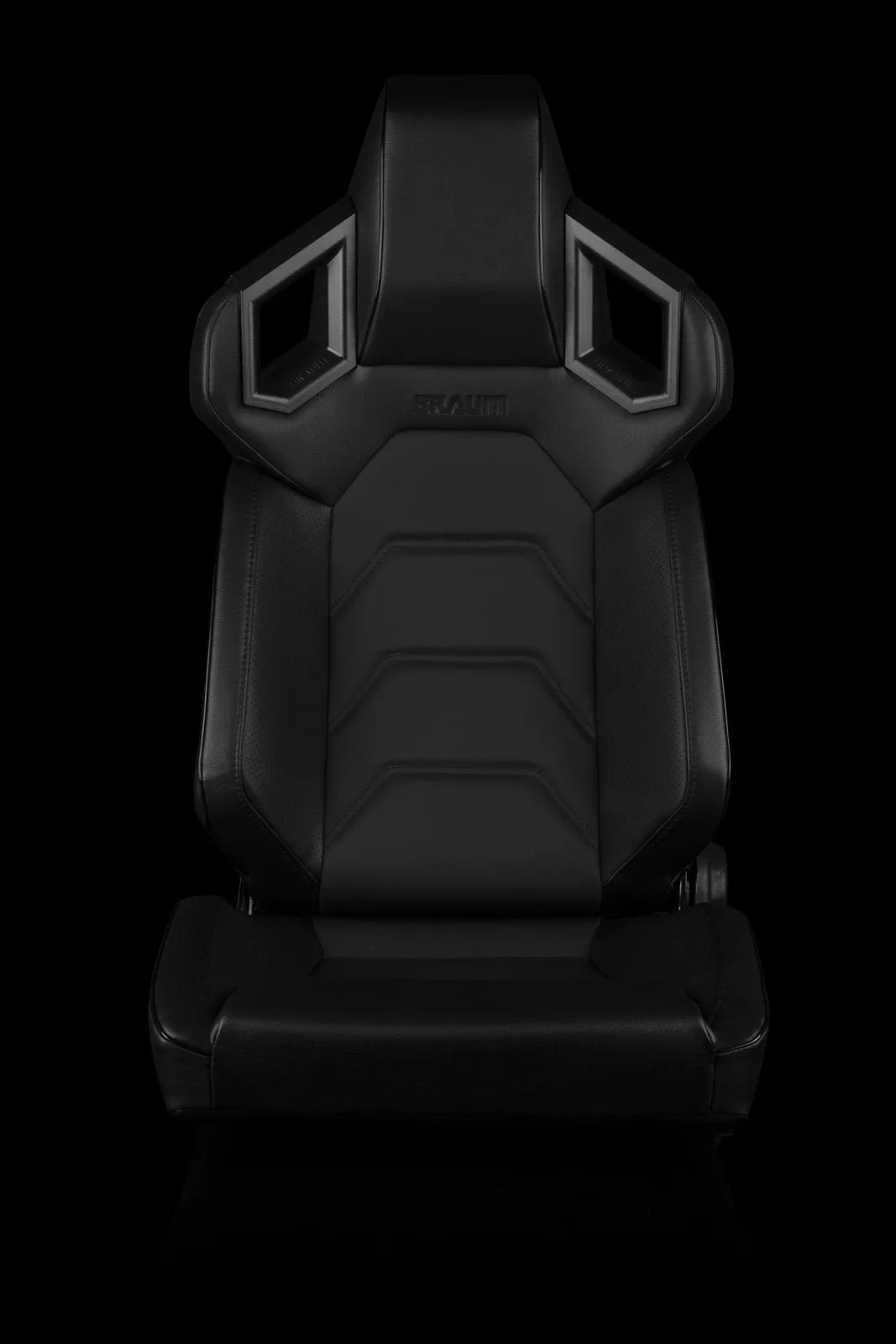Braum Alpha-X Series Racing Seats - Black Stitching / Low Base (PAIR)