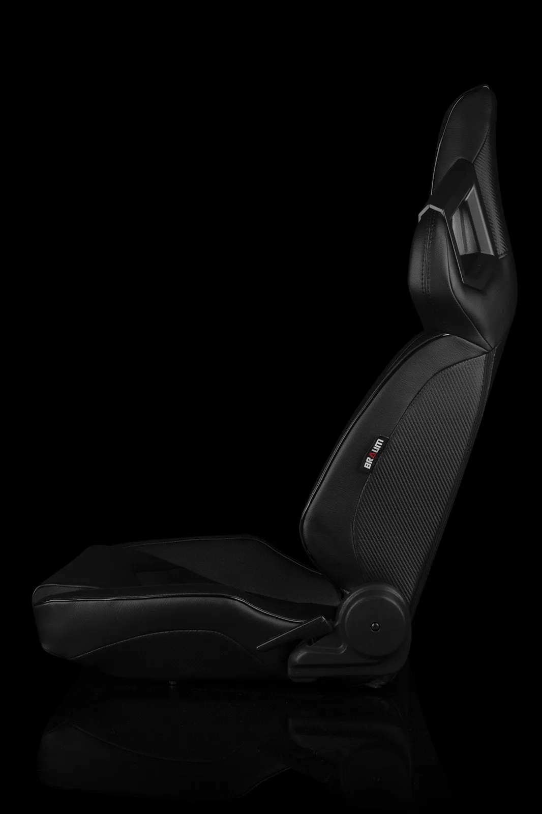 Braum Alpha-X Series Racing Seats - Black Stitching / Low Base (PAIR)