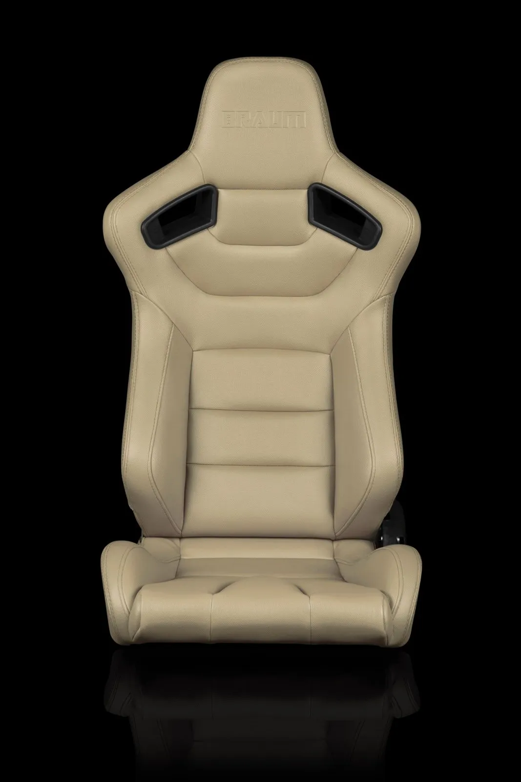 Braum Elite Series Sport Seats - Beige Leatherette (PAIR)