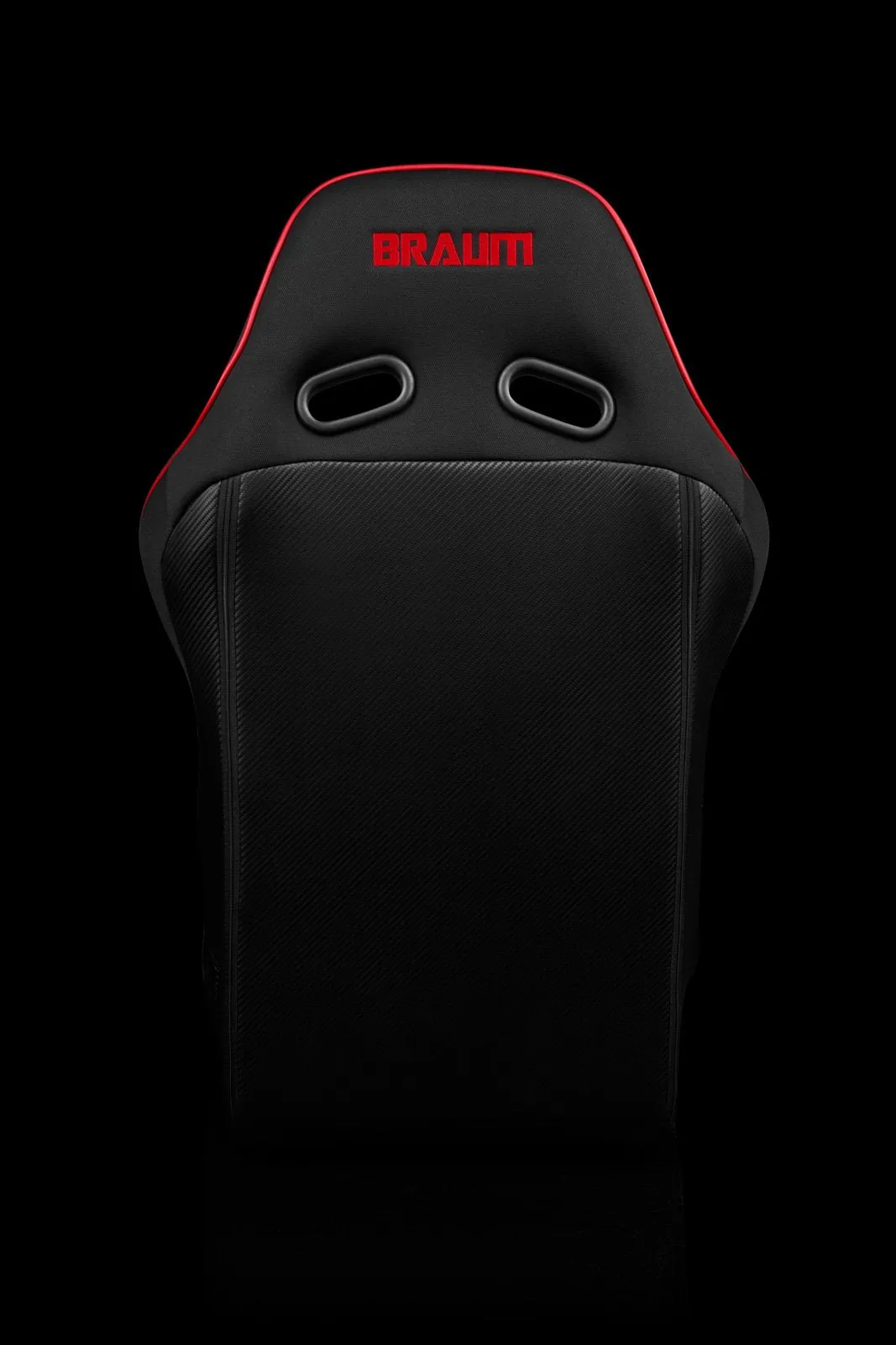 Braum Falcon X Series FIA Approved Fixed Back Racing Seat / Black & Red