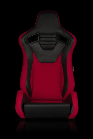 Braum Racing Seats Elite-S Series - Black & Red