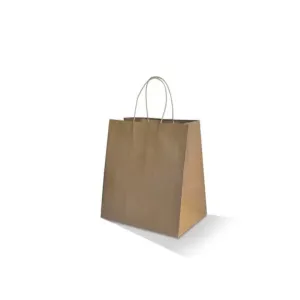 Brown Kraft Bag/Twisted Paper Handle/Takeaway Small