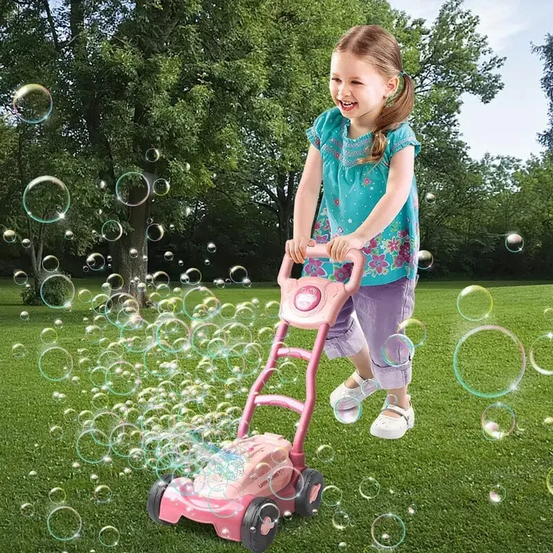 Bubble Lawn Mower for Toddlers
