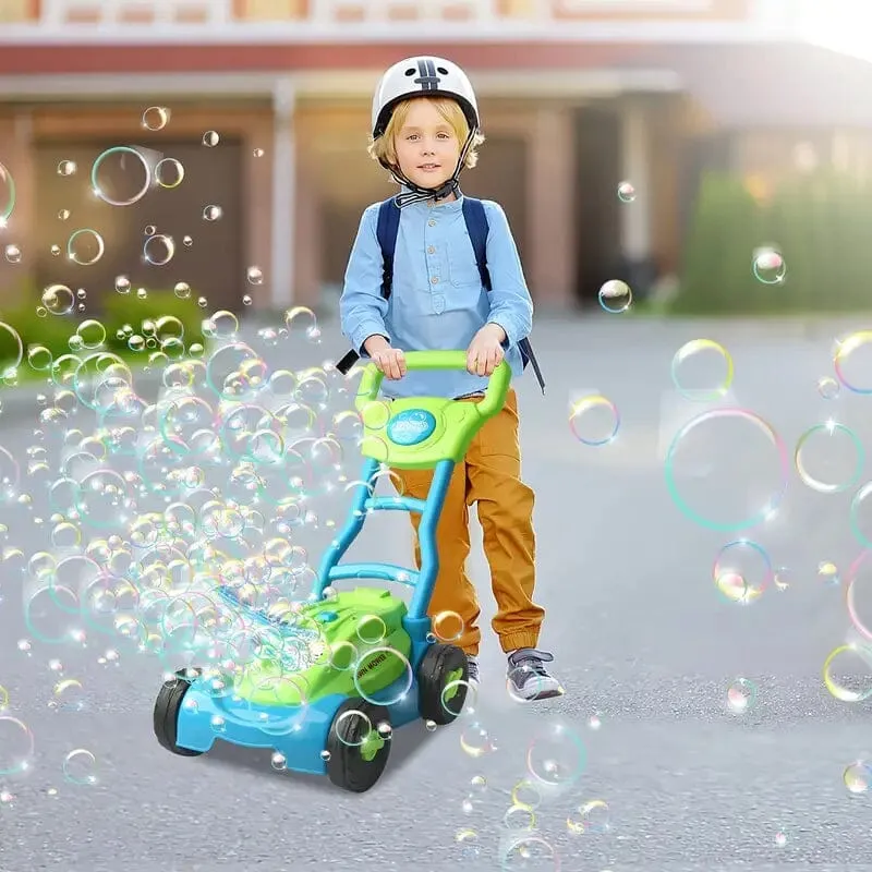 Bubble Lawn Mower for Toddlers