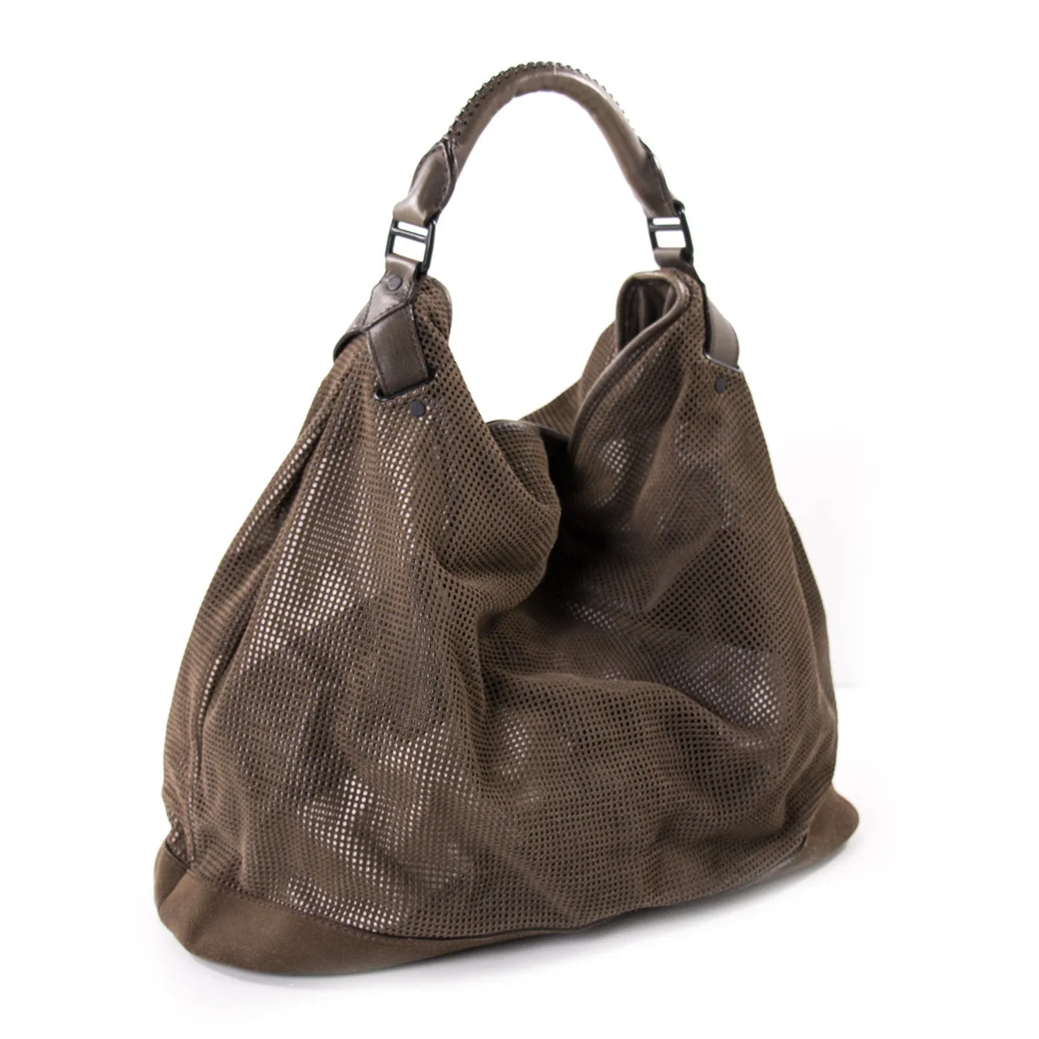 Burberry Perforated Oversized Hobo