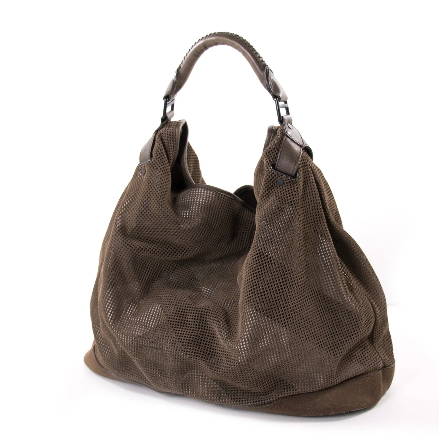 Burberry Perforated Oversized Hobo