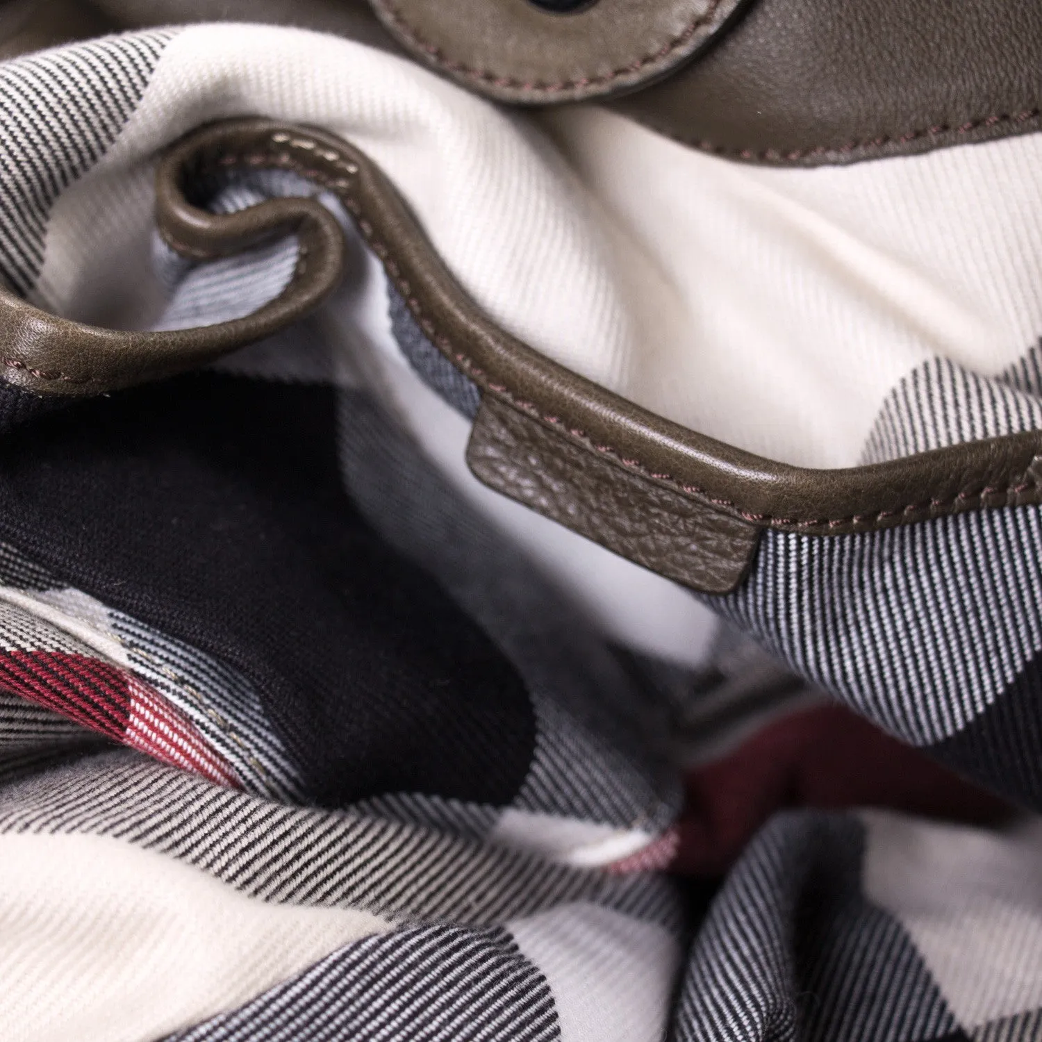 Burberry Perforated Oversized Hobo