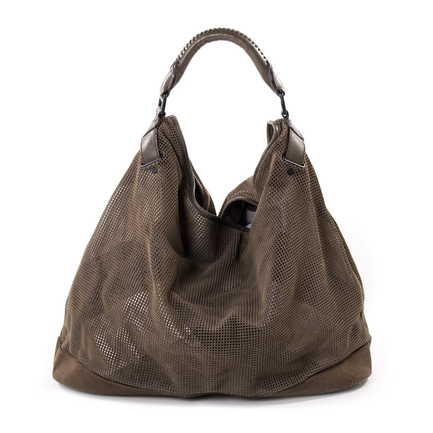 Burberry Perforated Oversized Hobo