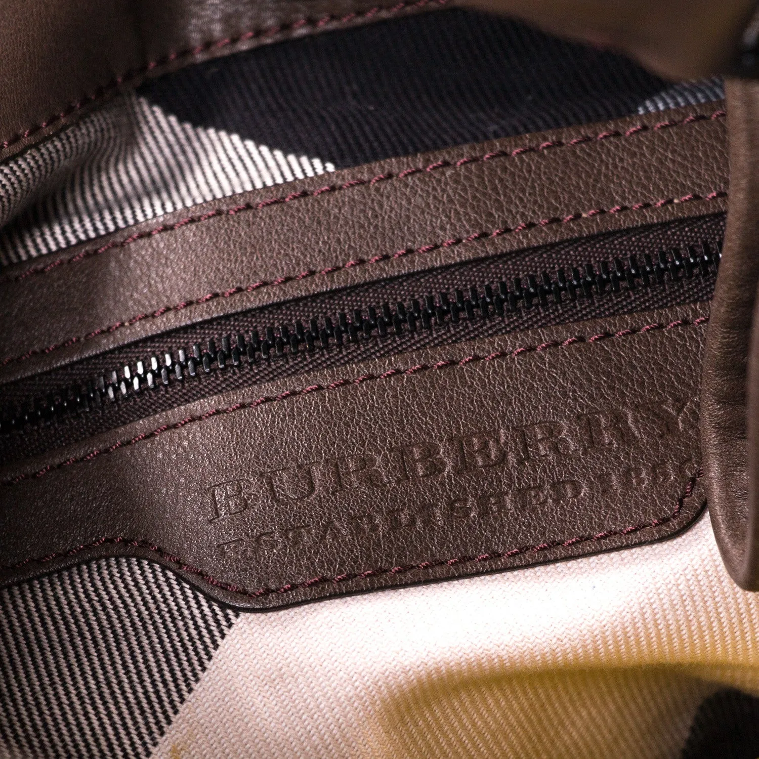 Burberry Perforated Oversized Hobo