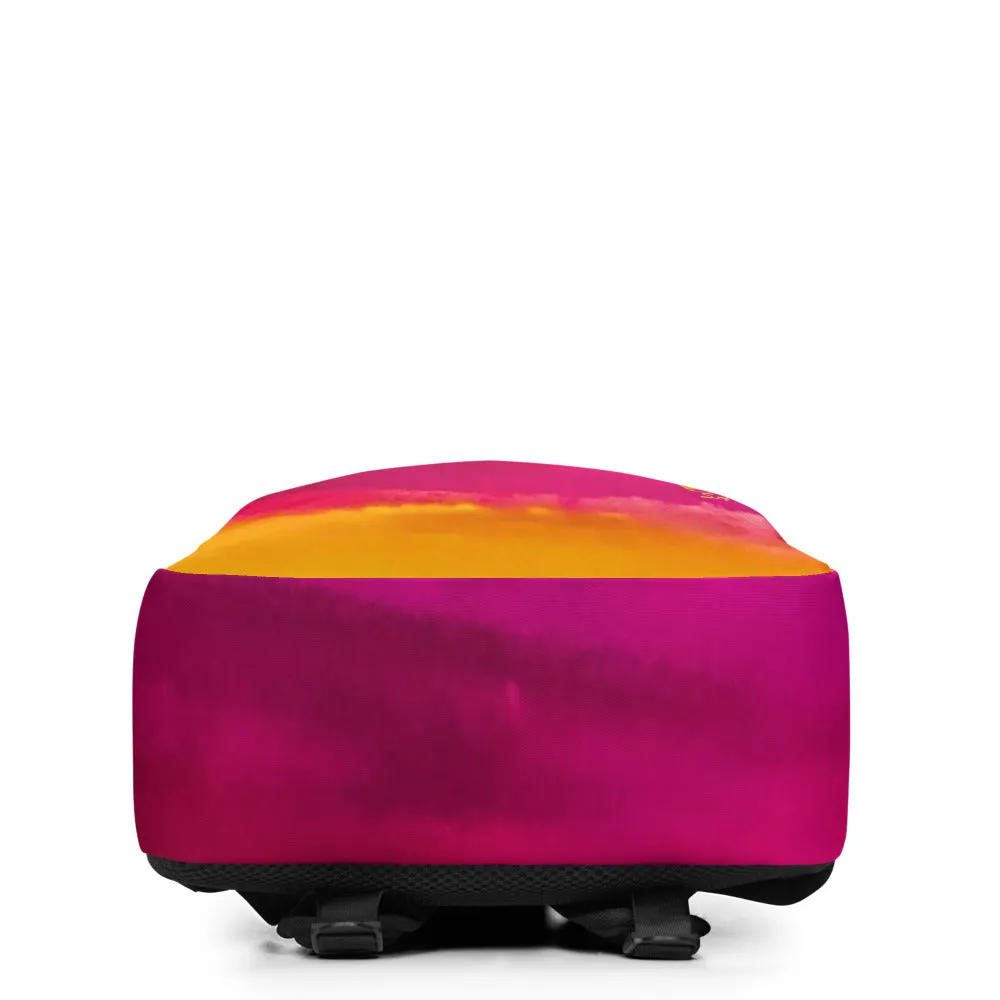 Burst of Pink Minimalist Backpack