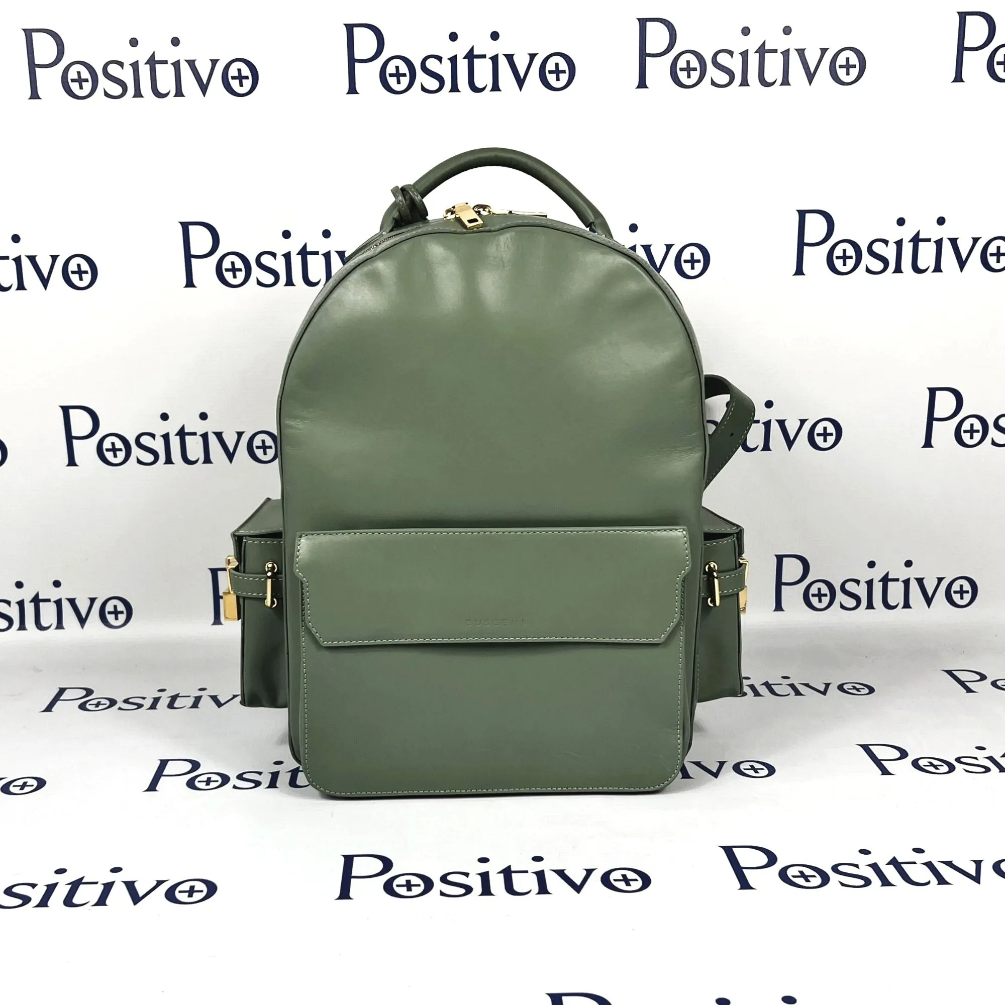 Buscemi PHD Olive Leather Backpack Bag