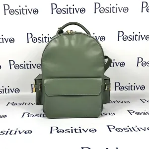 Buscemi PHD Olive Leather Backpack Bag