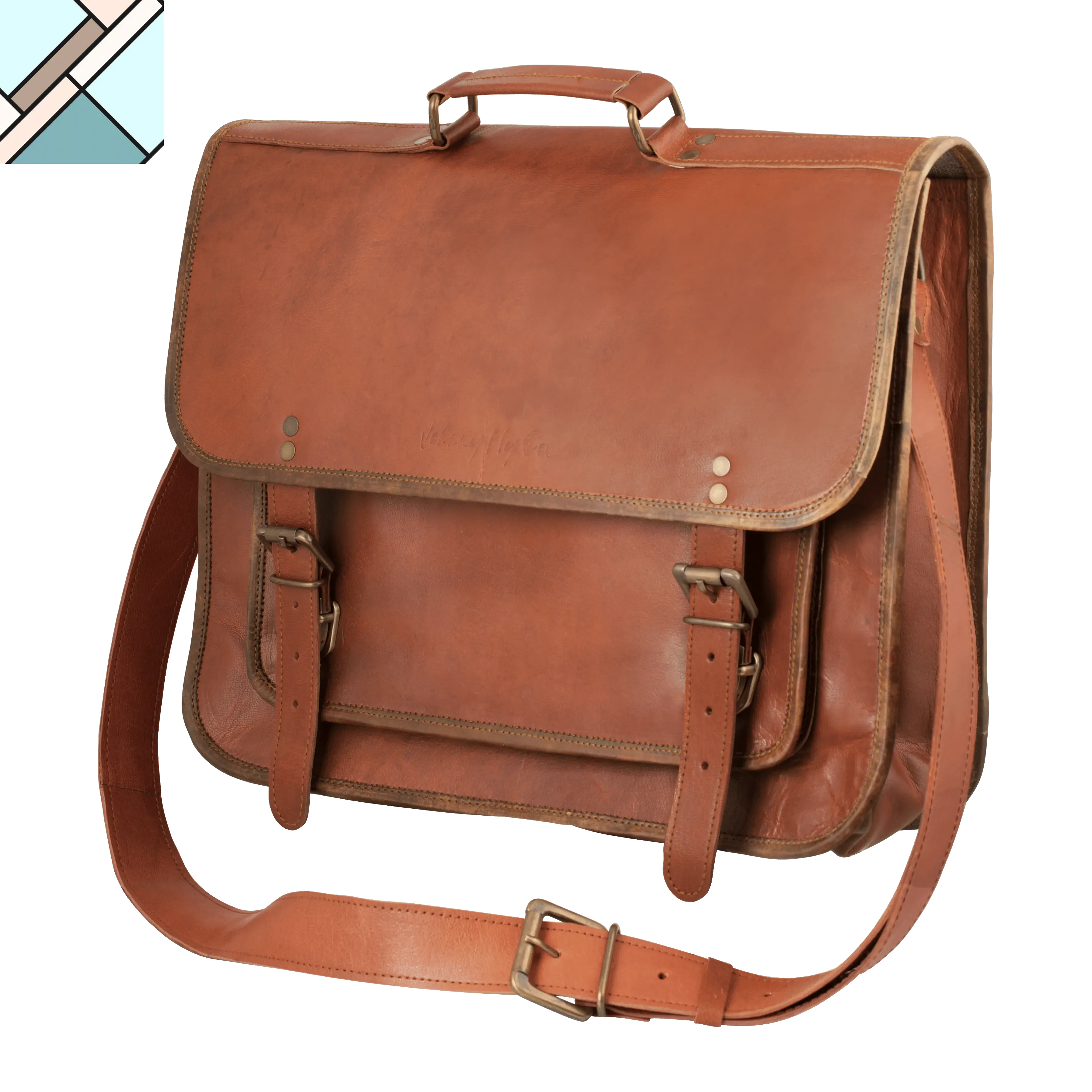 Business Laptop Bag Messenger by Johnny Fly