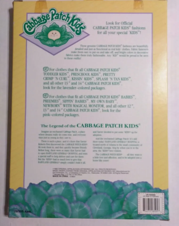 Cabbage Patch Green Dress Outfit