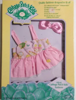 Cabbage Patch Pink Dress Outfit