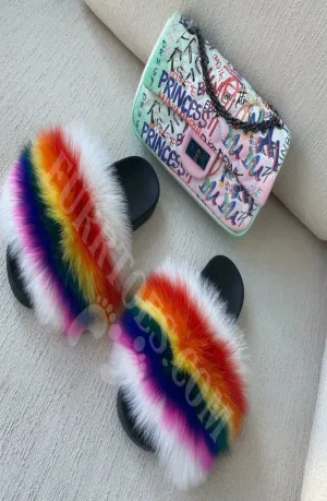 CALI-SLIPPERS AND BAG COMBO