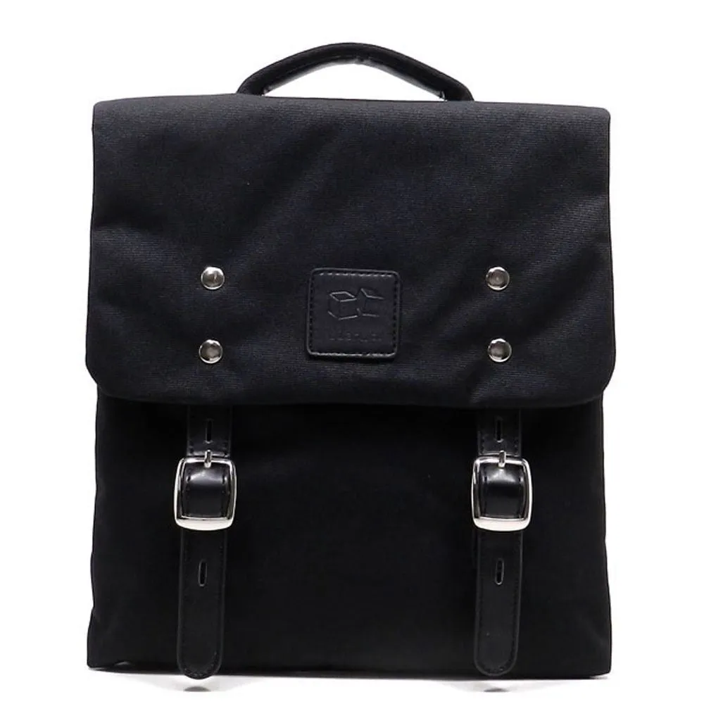 Canvas Cross-body Messenger Bag Blanc navy blue form pocket I Pad tablet