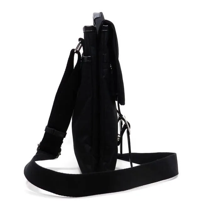 Canvas Cross-body Messenger Handbag Bag Blanc Olive Green Flap Over I Pad Orange