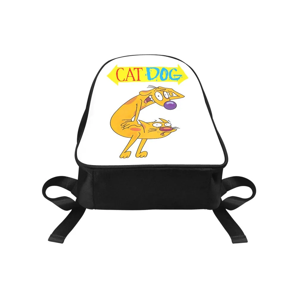CatDog Canvas Backpack