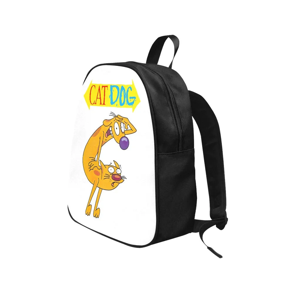 CatDog Canvas Backpack