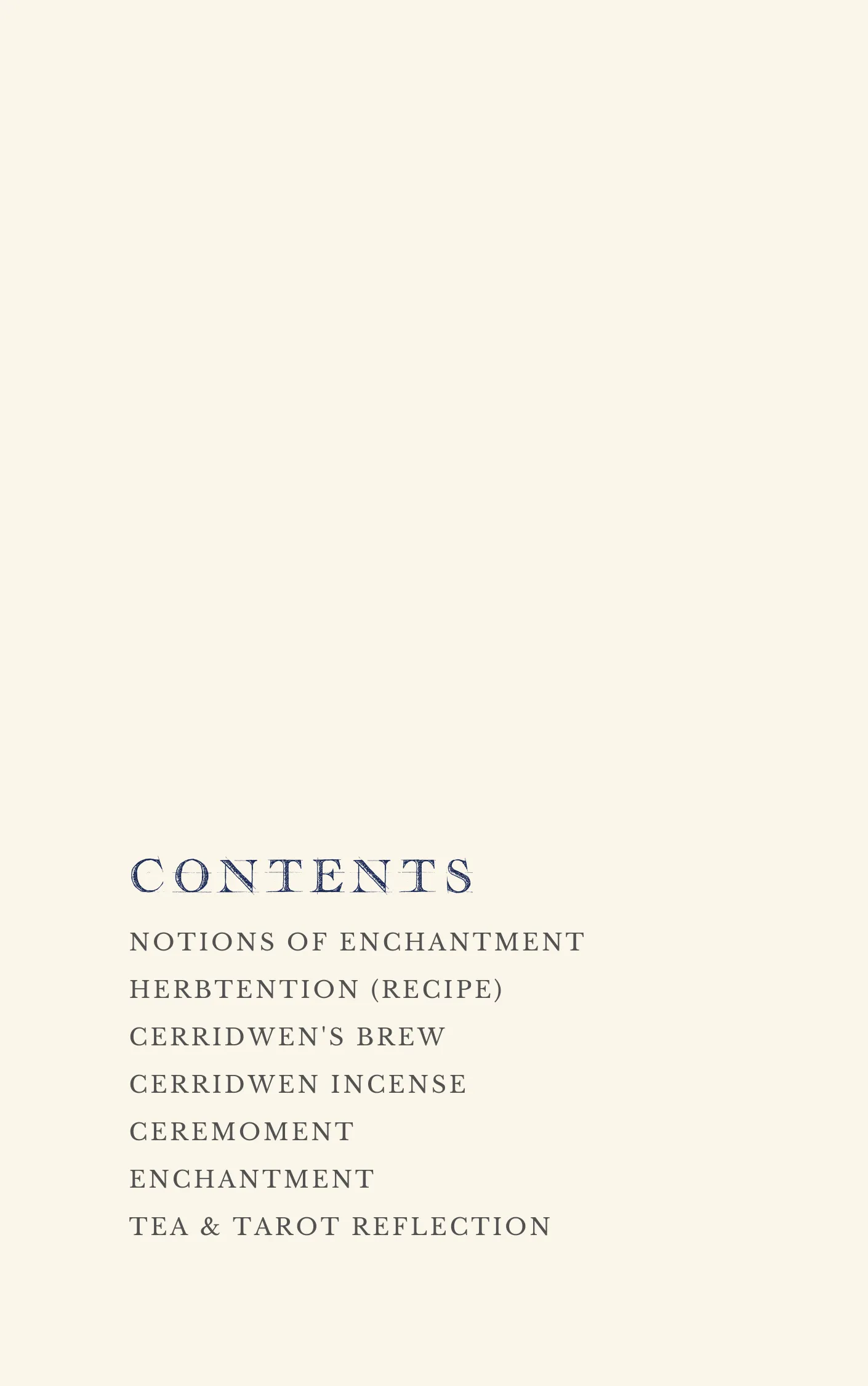 Ceridwen Ceremoment