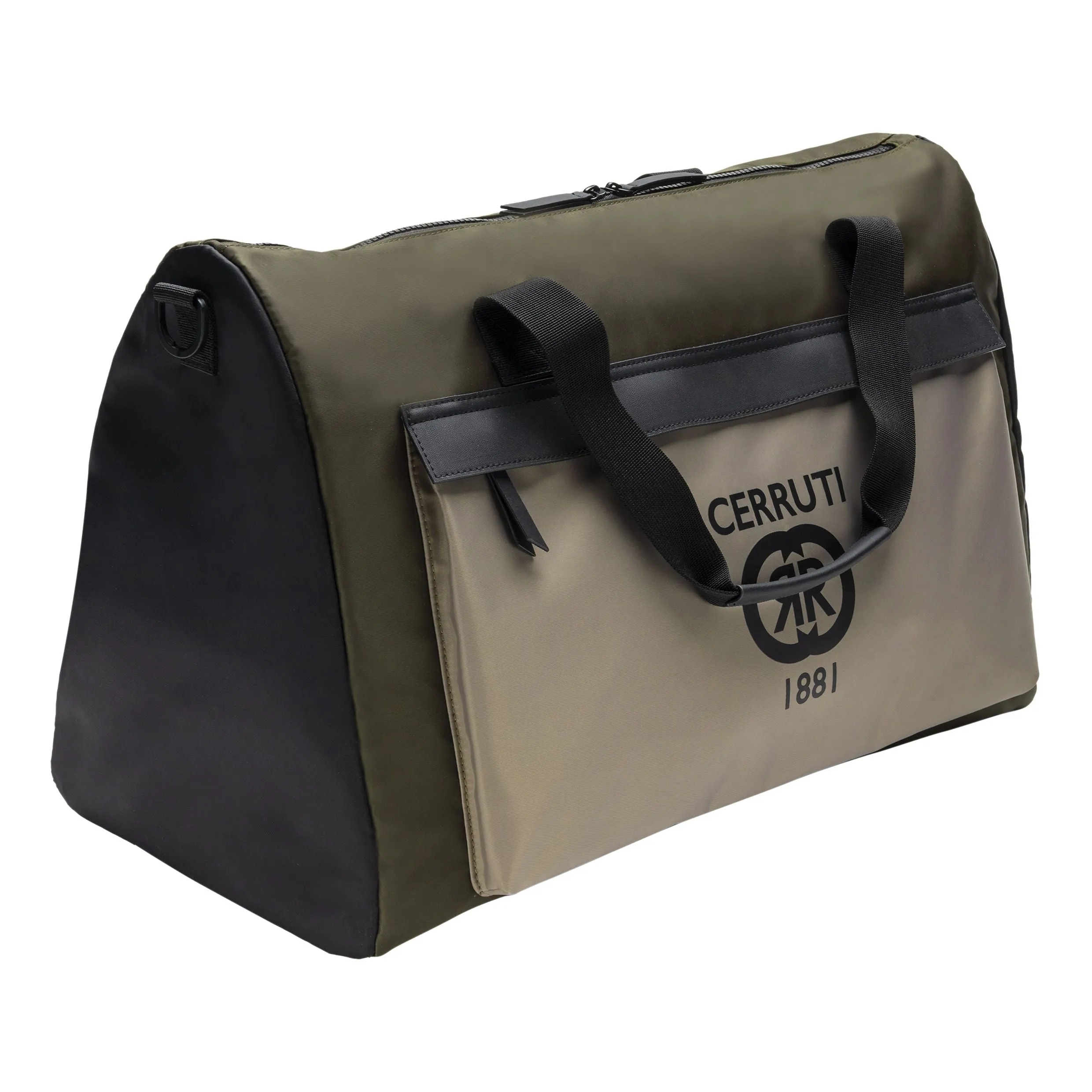 Cerruti 1881 NTB327X-Travel bag Brick Beige Khaki Black