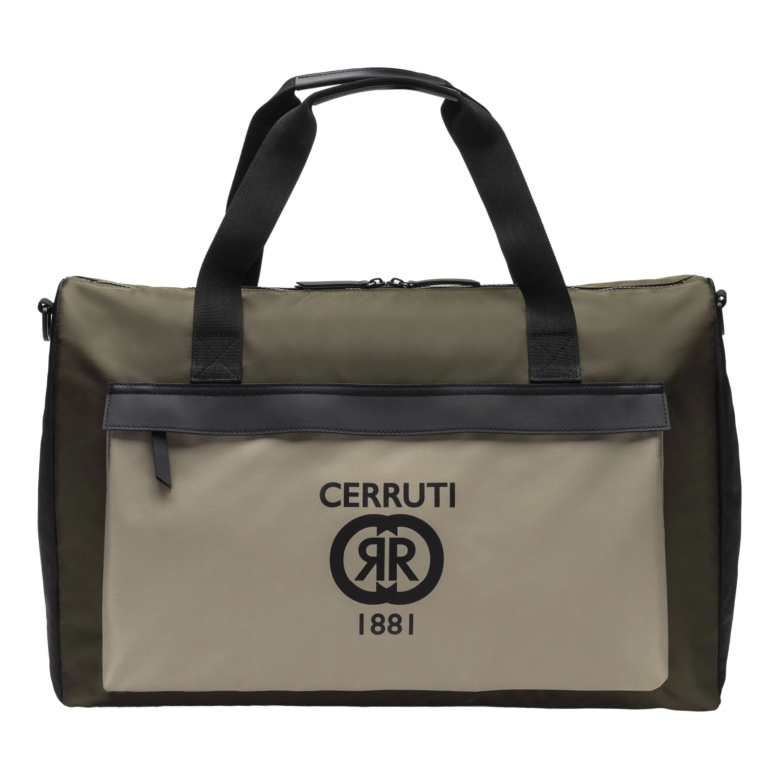 Cerruti 1881 NTB327X-Travel bag Brick Beige Khaki Black