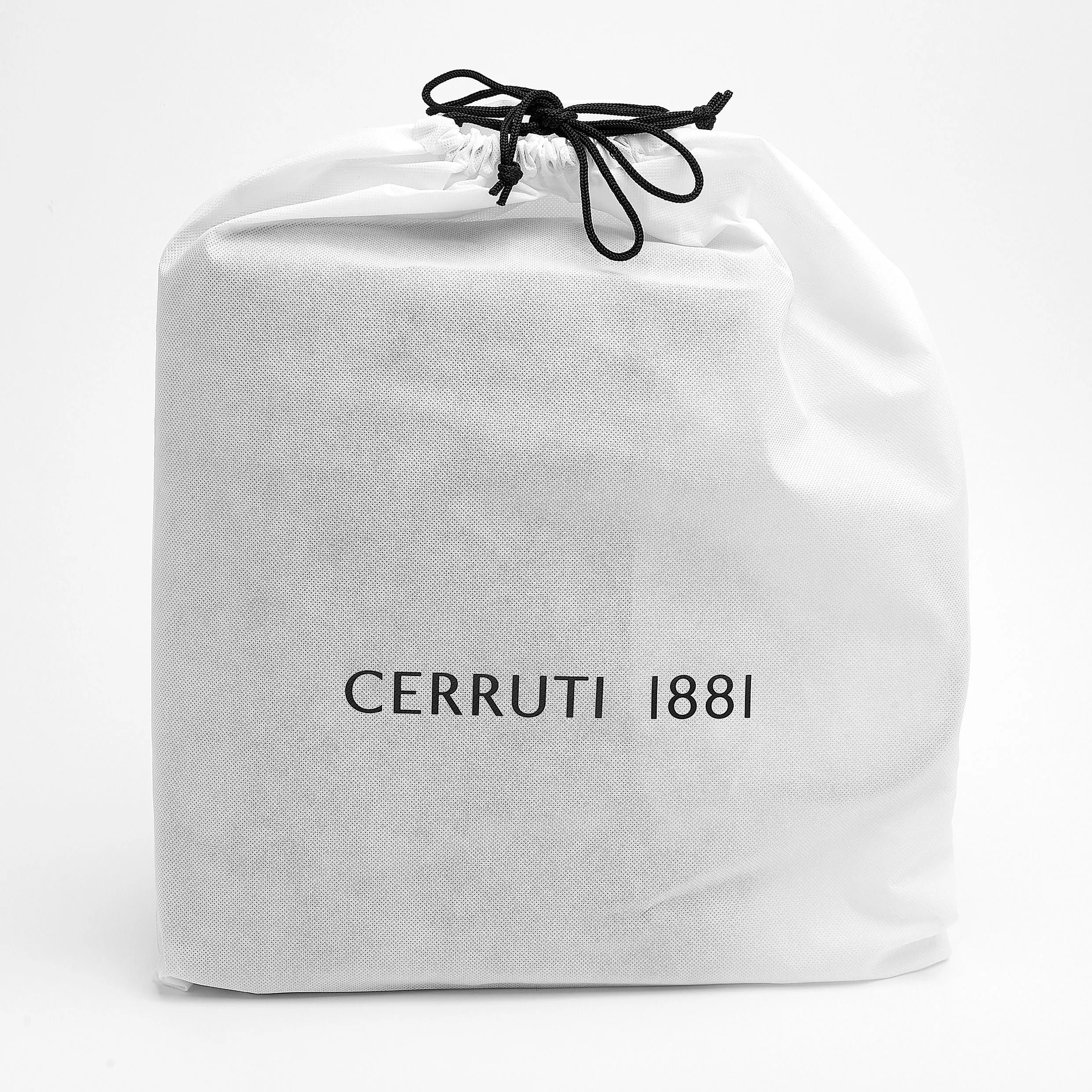 Cerruti 1881 NTD327X-Document bag Brick Beige Khaki Black