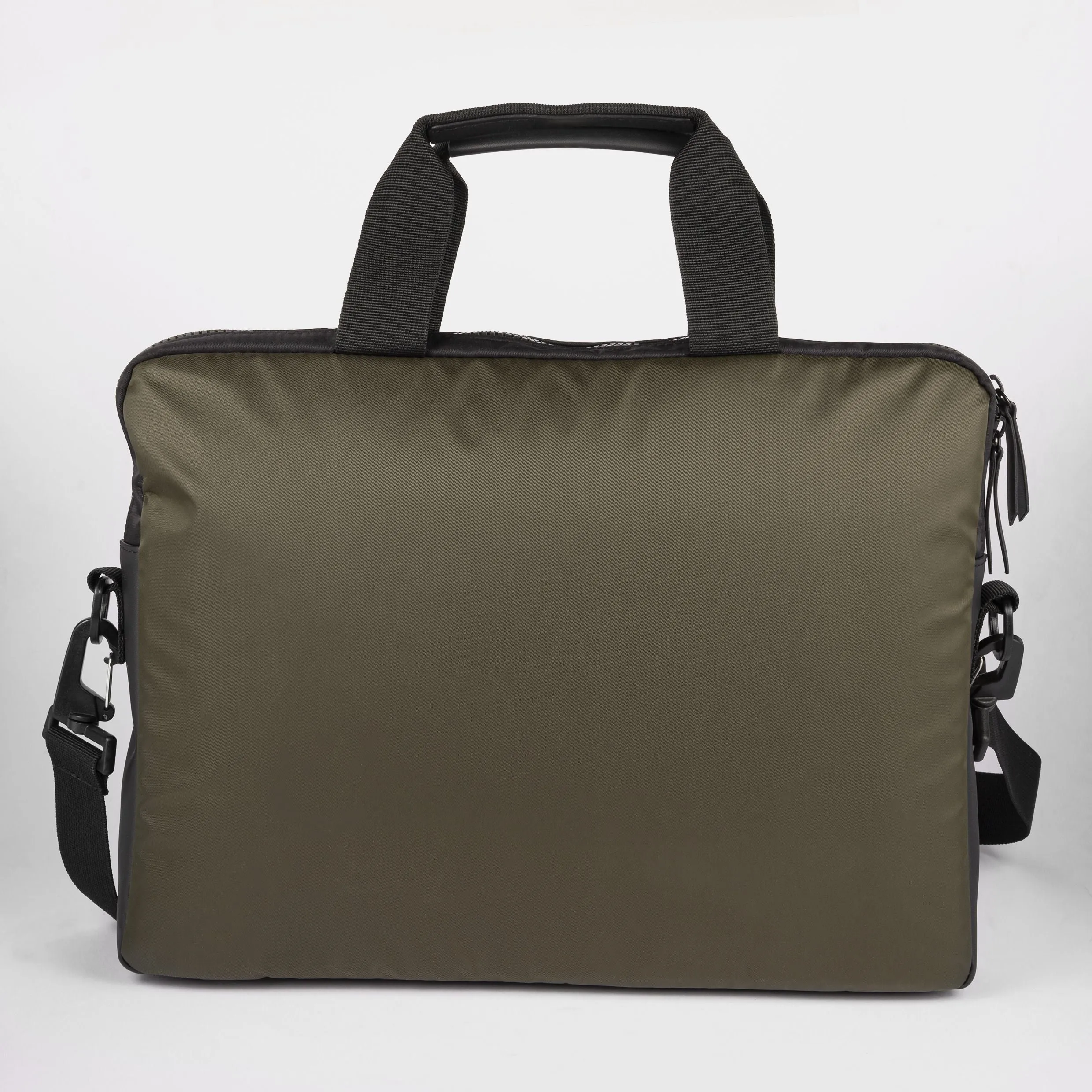Cerruti 1881 NTD327X-Document bag Brick Beige Khaki Black