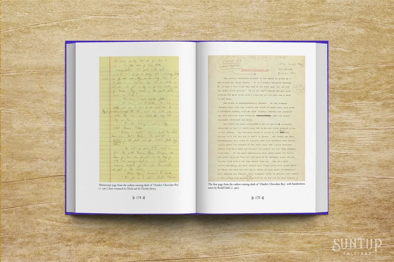 Charlie and the Chocolate Factory by Roald Dahl - Lettered Edition