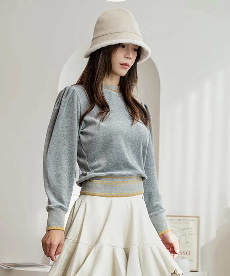 CHUCUCHU Suede Bucket Hat - Beige