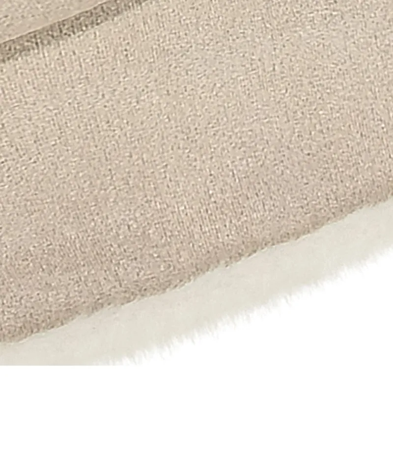 CHUCUCHU Suede Bucket Hat - Beige