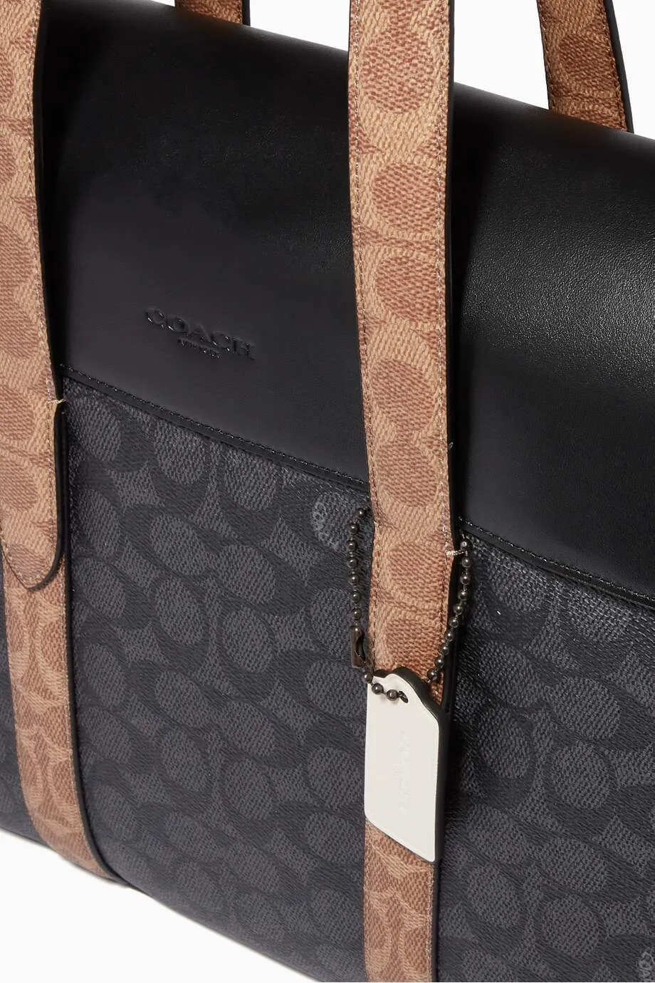 Coach Metropolitan Portfolio in Colourblock Signature Canvas