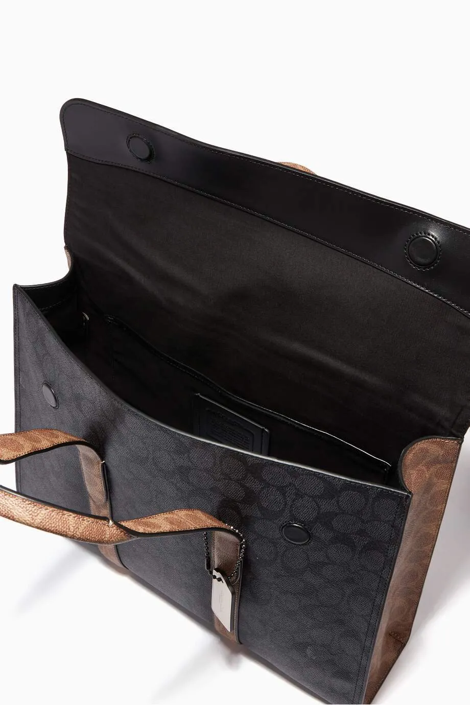 Coach Metropolitan Portfolio in Colourblock Signature Canvas