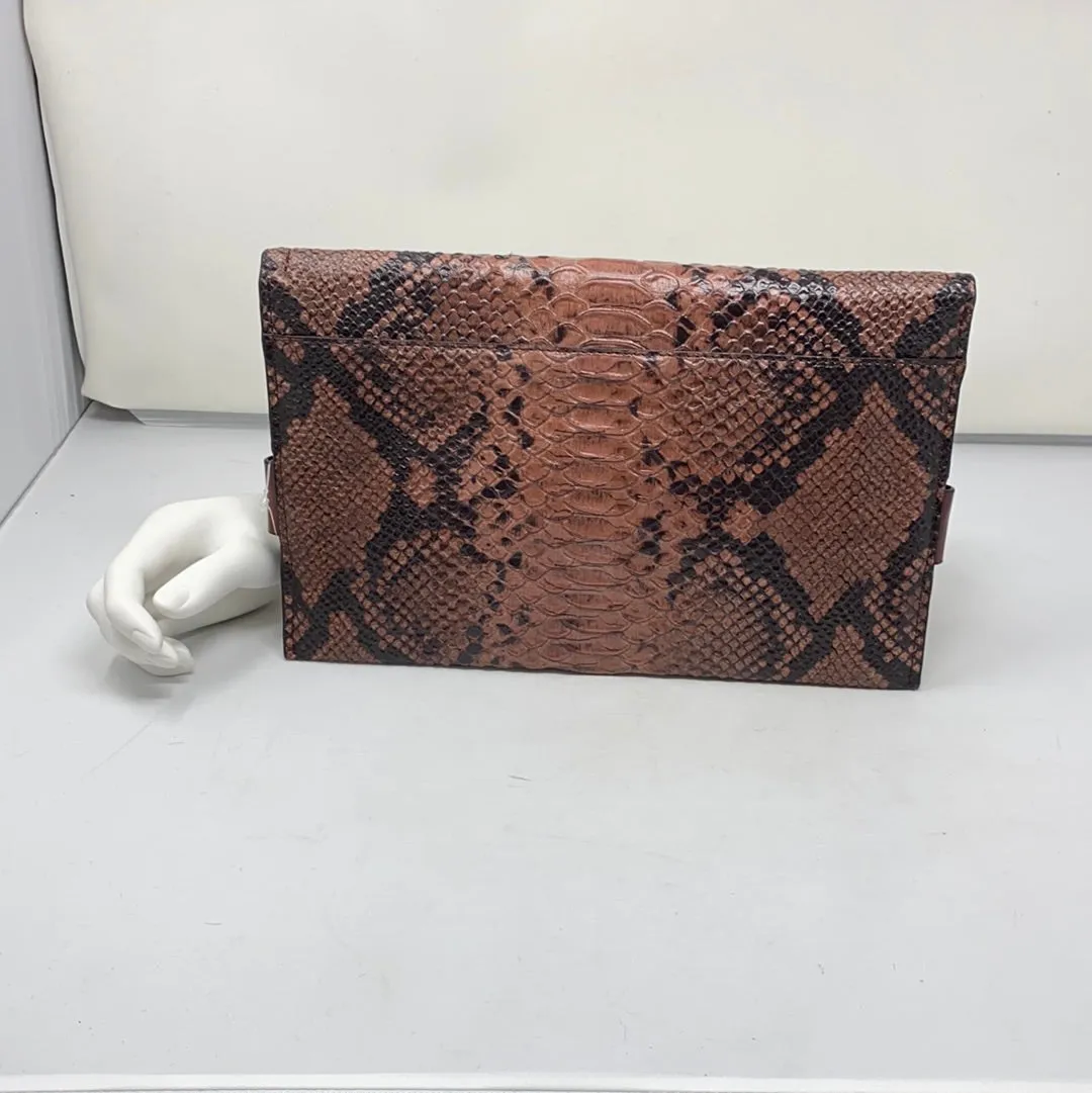 Coach Python Clutch