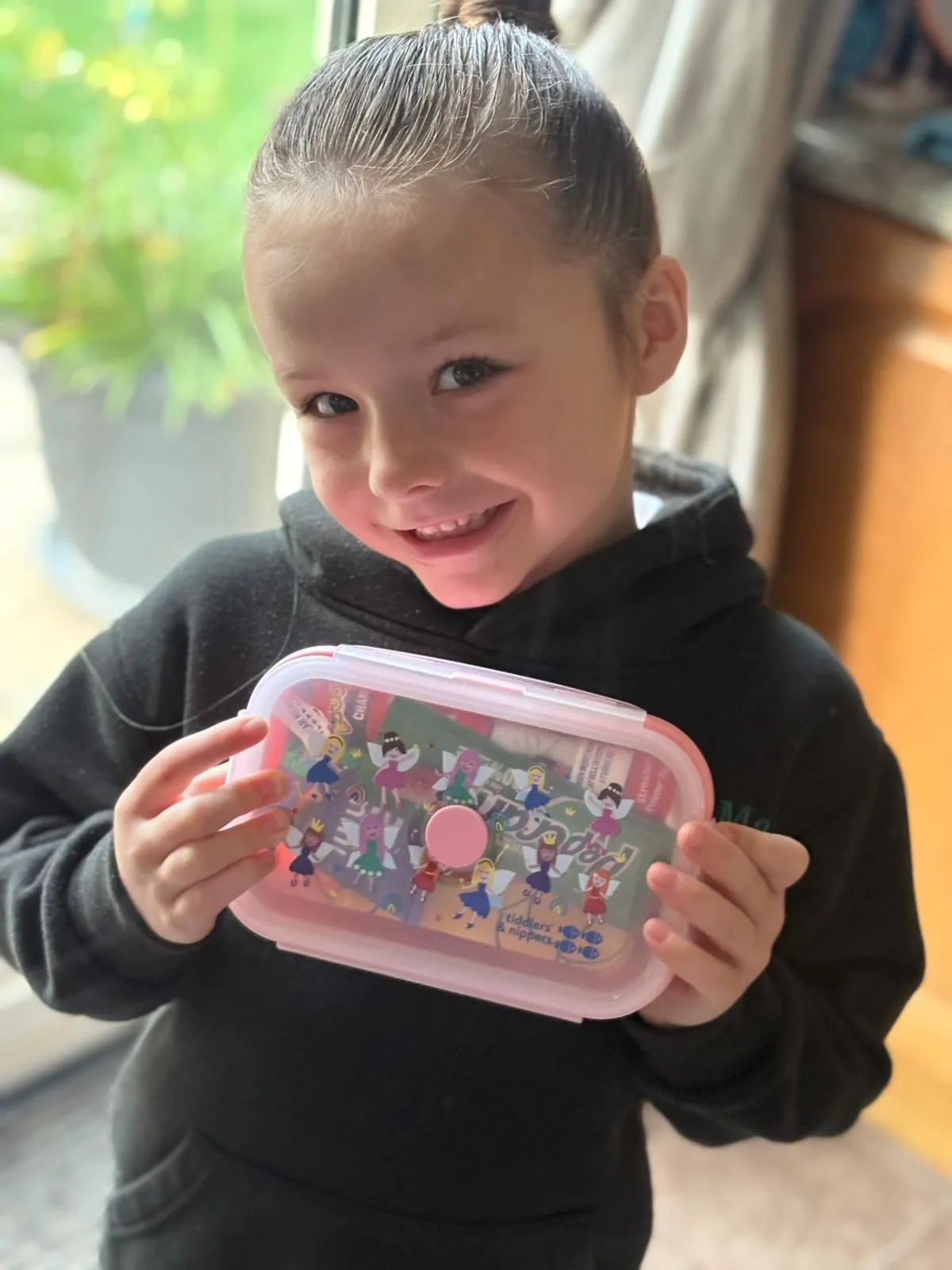 Collapsible Snack Box | Food Grade Silicone & PP | Leak-Proof & BPA-Free | Microwave, Freezer & Dishwasher Safe (Except lid)