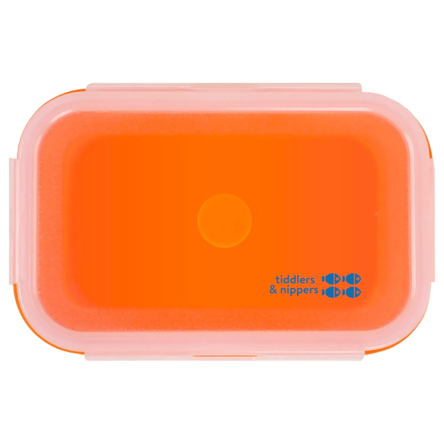 Collapsible Snack Box | Food Grade Silicone & PP | Leak-Proof & BPA-Free | Microwave, Freezer & Dishwasher Safe (Except lid)