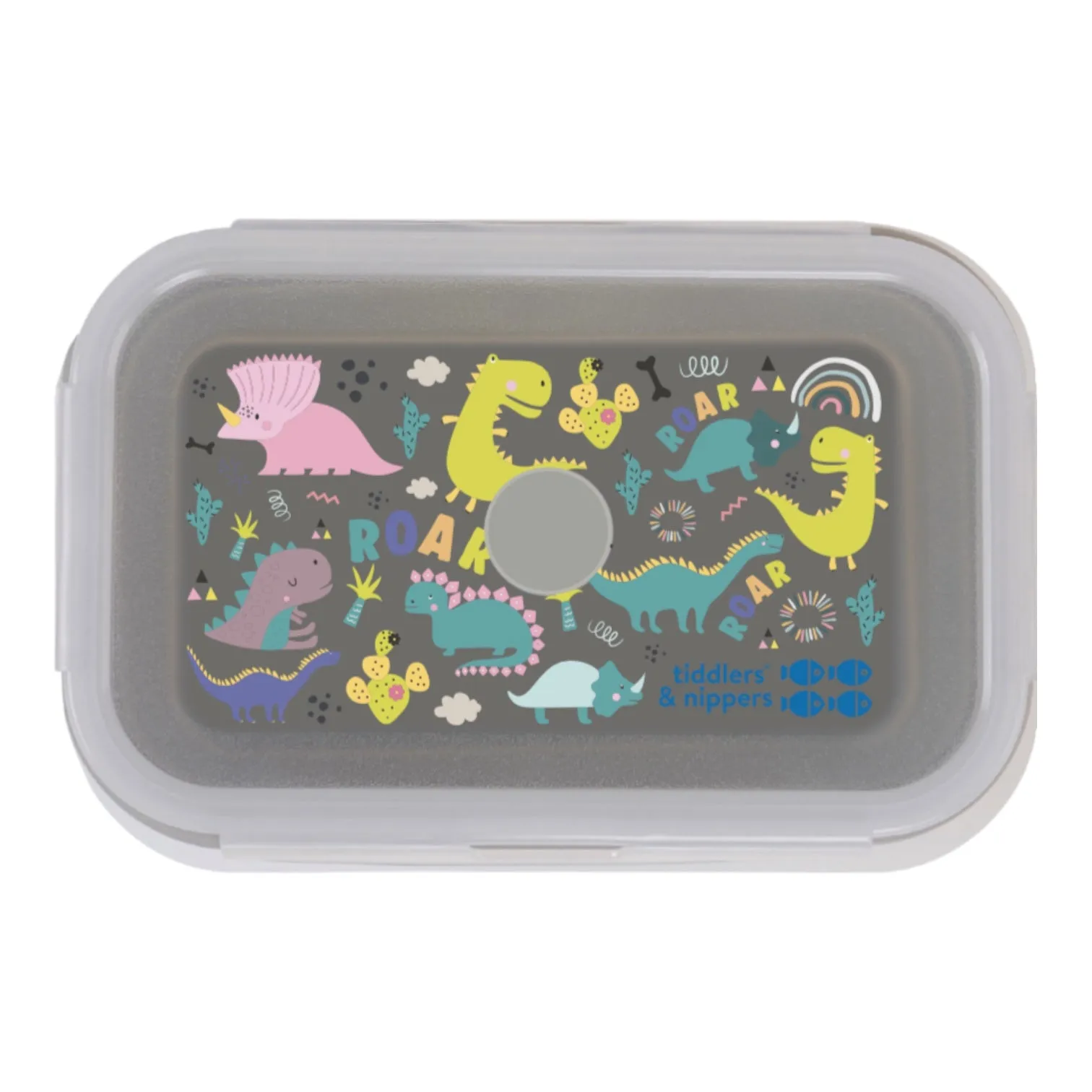 Collapsible Snack Box | Food Grade Silicone & PP | Leak-Proof & BPA-Free | Microwave, Freezer & Dishwasher Safe (Except lid)