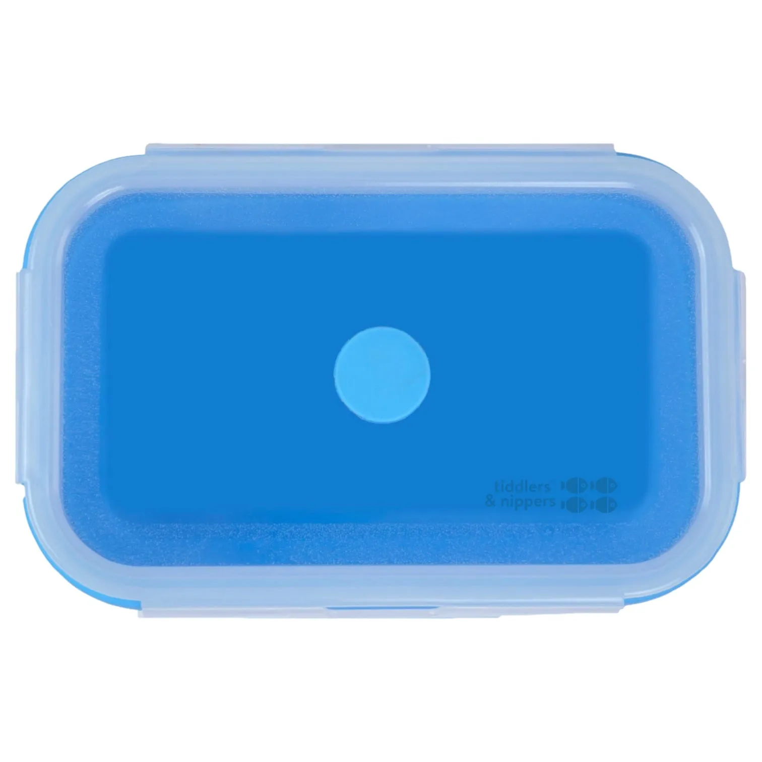 Collapsible Snack Box | Food Grade Silicone & PP | Leak-Proof & BPA-Free | Microwave, Freezer & Dishwasher Safe (Except lid)