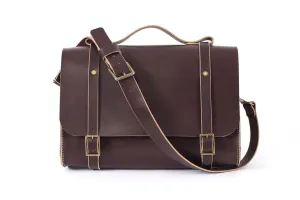 COOPER SATCHEL LEATHER SATCHEL BRIEFCASE