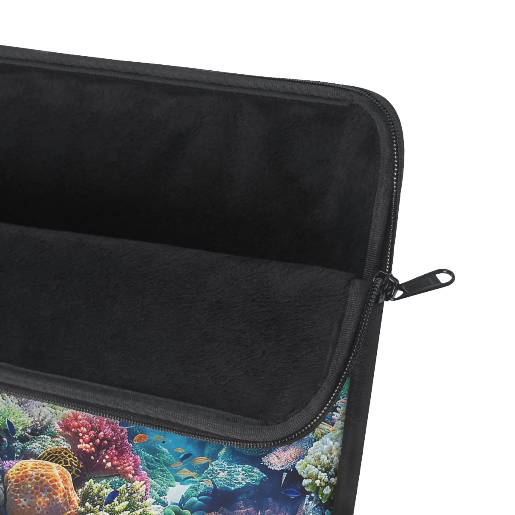 Coral Reef Dreamscape Laptop Sleeve - Dive into Digital Depths with Coral Reef Dreamscape! Available 3 Sizes: 12", 13", and 15"