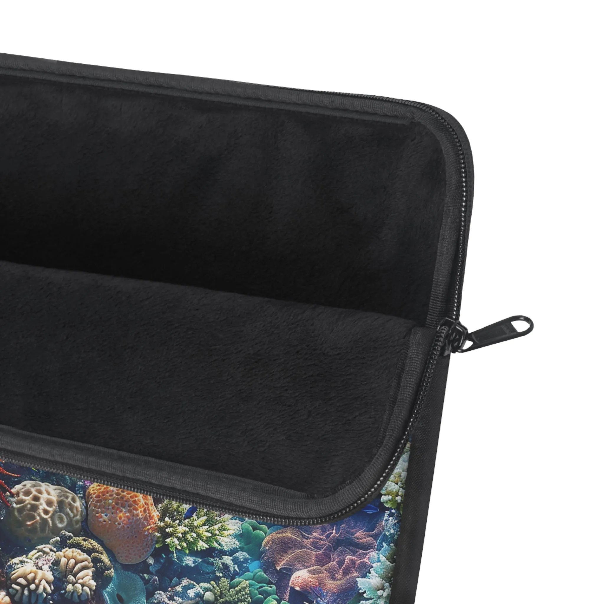 Coral Reef Dreamscape Laptop Sleeve - Dive into Digital Depths with Coral Reef Dreamscape! Available 3 Sizes: 12", 13", and 15"