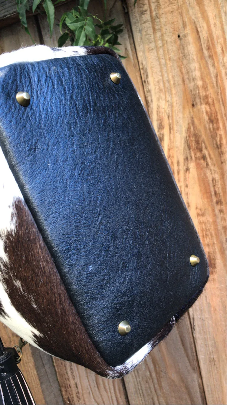 Cowhide Bucket Bag