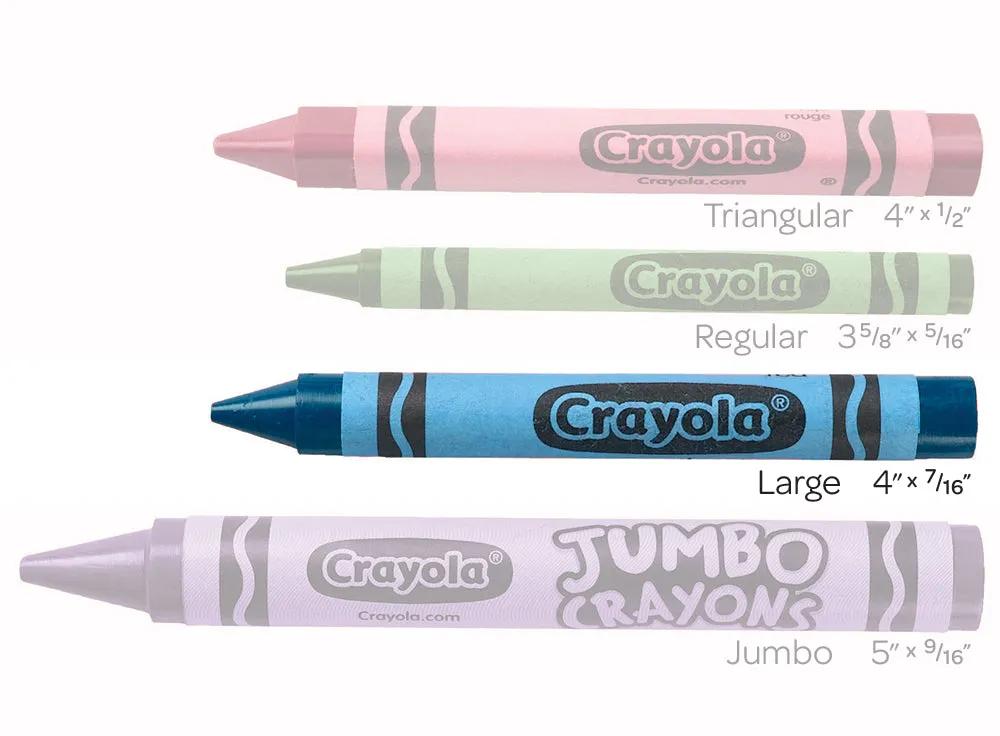 Crayola Ultra-Clean Washable Large Crayons, 8 Count